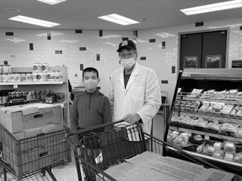 I used my love of shopping to help people in a big way through Thanksgiving Food Drive