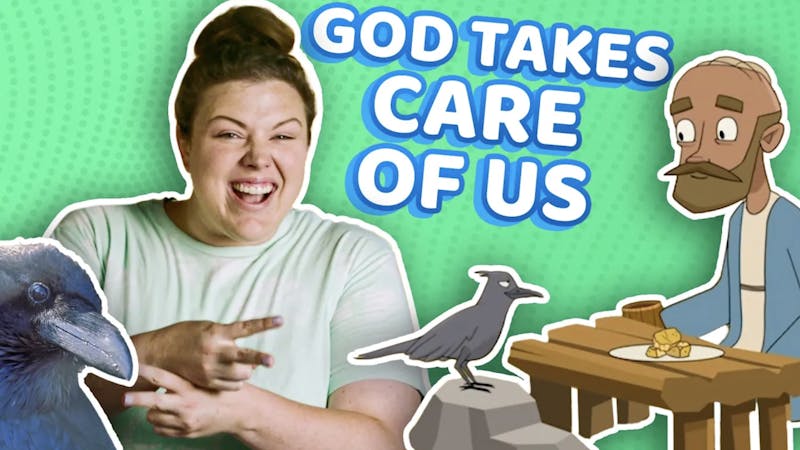 God Takes Care of Us | Elijah and the Ravens | Kids' Club Younger