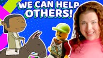 We Can Help Others! | The Good Samaritan | Kids' Club Younger