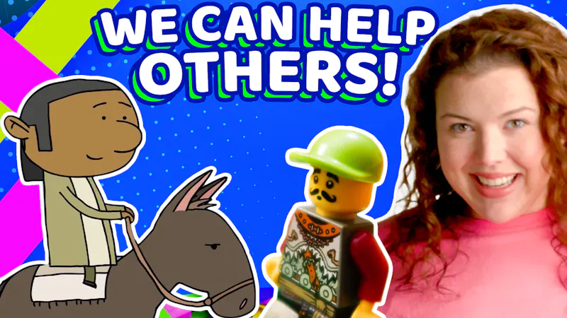 We Can Help Others! | The Good Samaritan | Kids' Club Younger