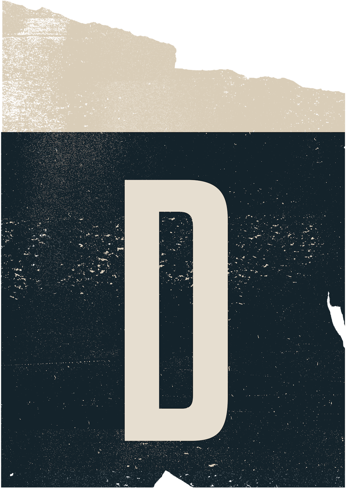 hill of D letter graphic