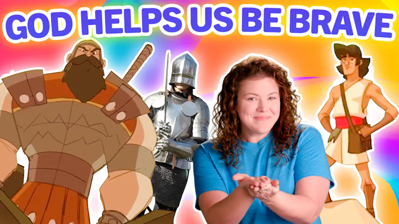 God Helps us! | David & Goliath | Kids' Club Younger
