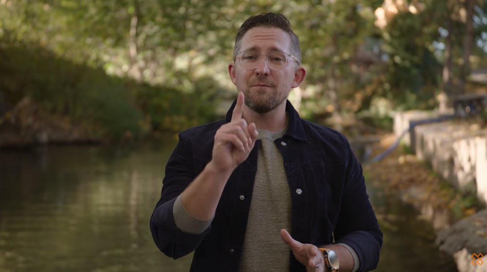 generic journey run graphic orange