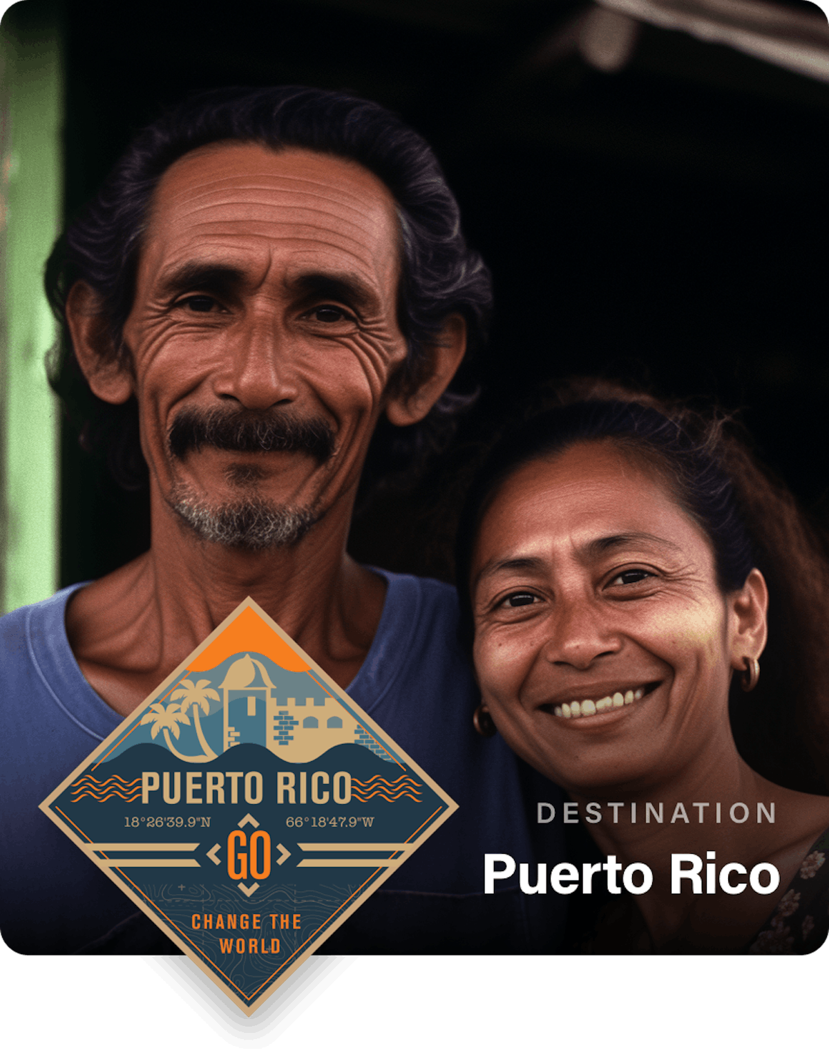 image of puerto rico destination card