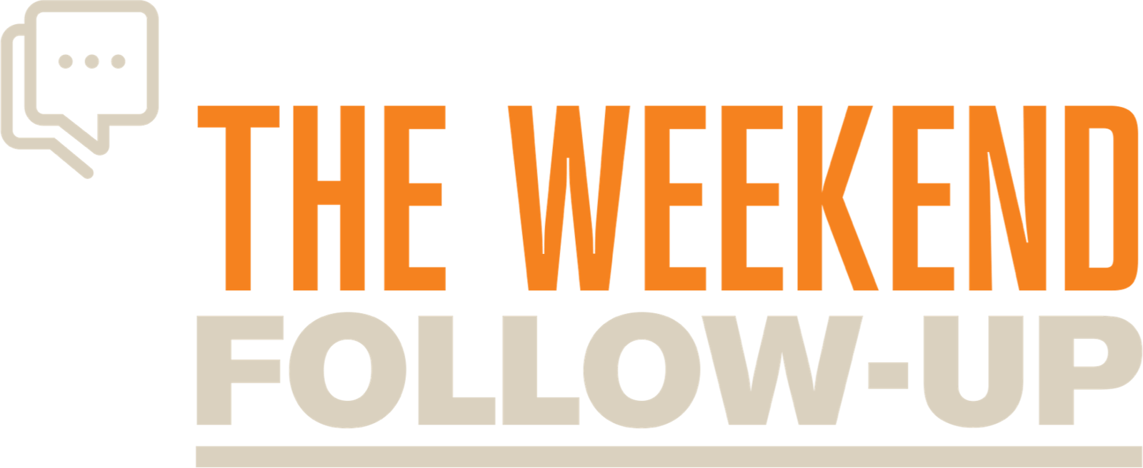 weekend follow up logo
