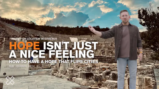 generic journey run graphic orange