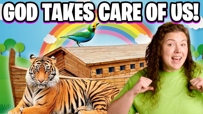 God Takes Care of Us | Noah | Kids' Club Younger