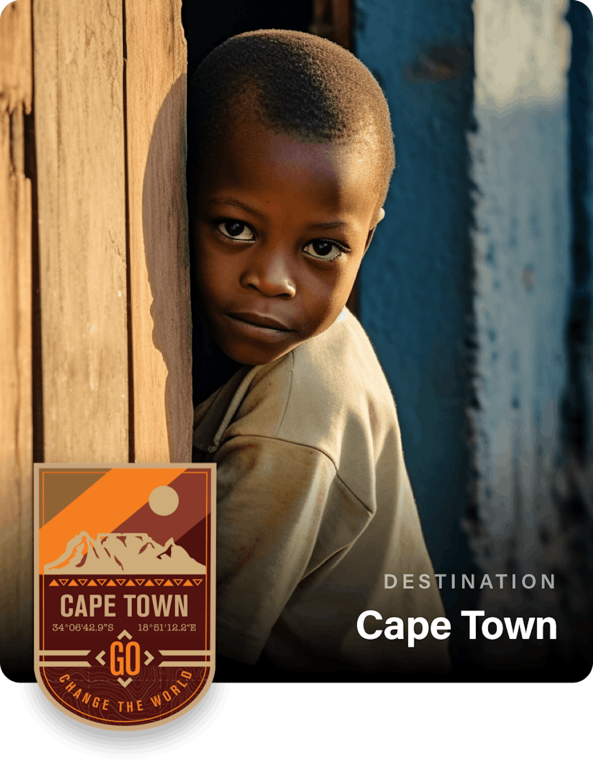 image of cape town destination card