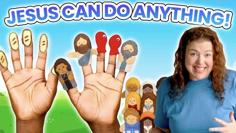 Jesus Can Do Anything! | Jesus Feeds 5000 | Kids' Club Younger