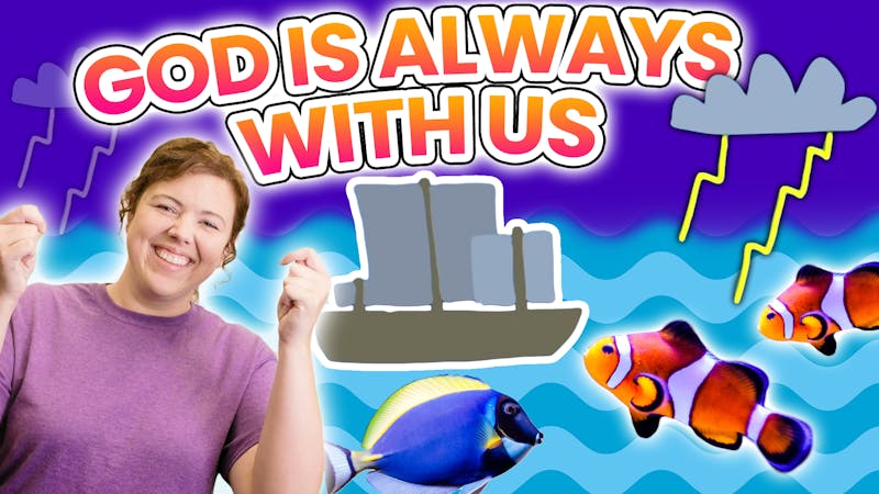 God is Always With Us! | Jonah | Kids' Club Younger