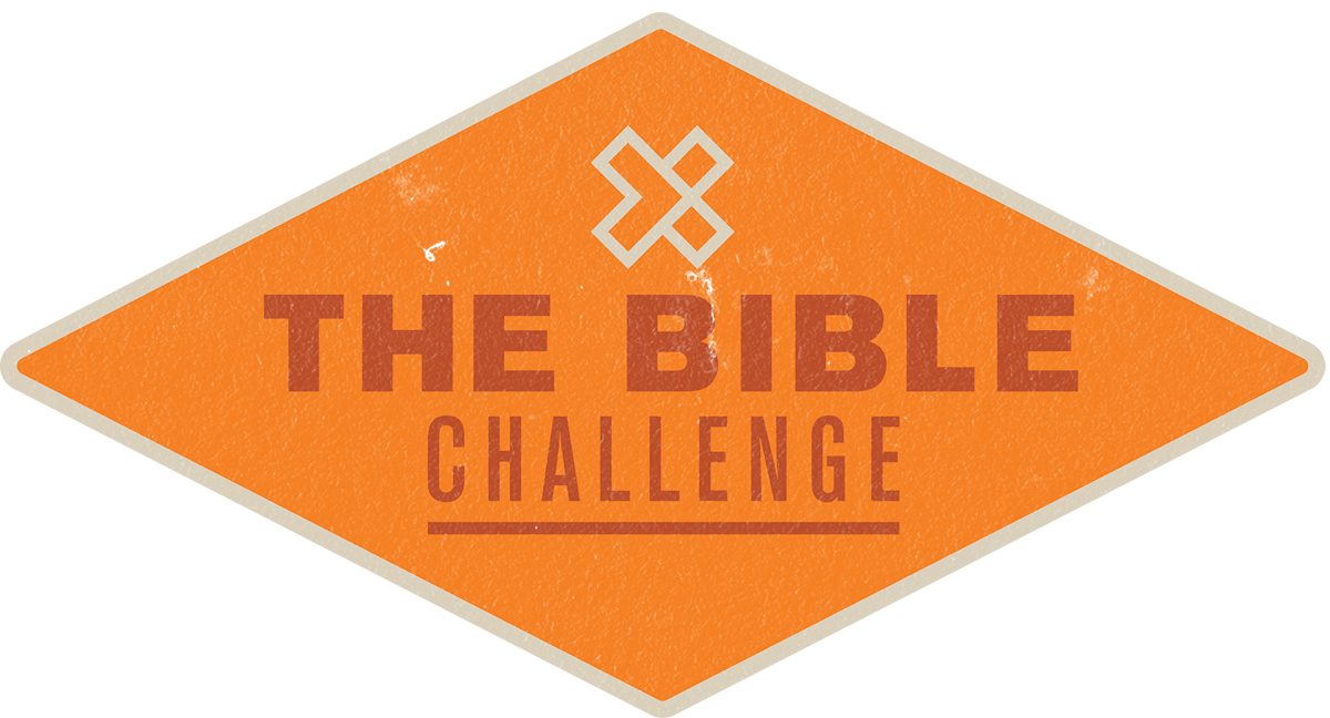 orange logo for the Bible challenge