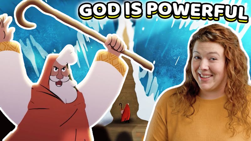 God is Powerful! | Moses and the Red Sea | Kids' Club Younger