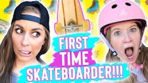 First time skateboarder! | NICE TRY | Older Kids' Club