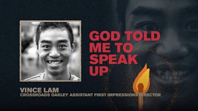 God Told Me to Speak Up | Vince Lam | spark Week 3
