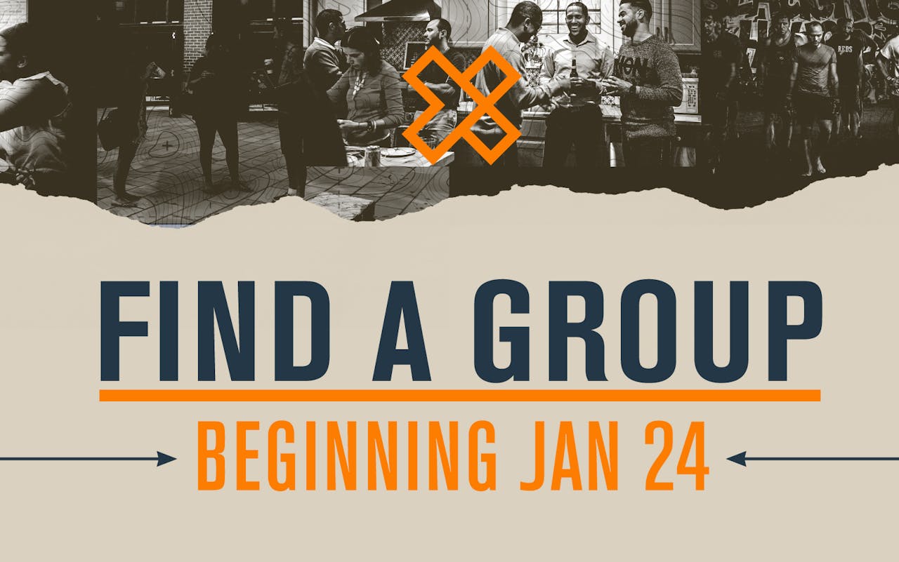 graphic for finding a small group at crossroads