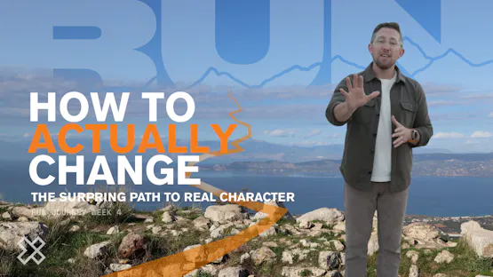 generic journey run graphic orange