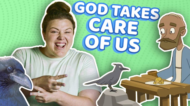 God Takes Care of Us | Elijah and the Ravens | Kids' Club Younger