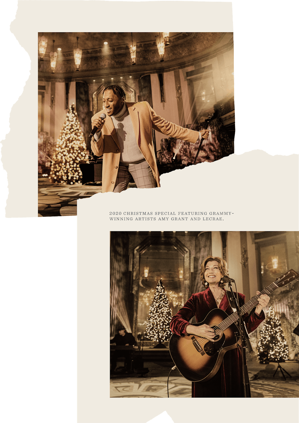 culturally current crossroads christmas special with lecrae and amy grant