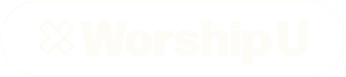 worshipu typographic logo