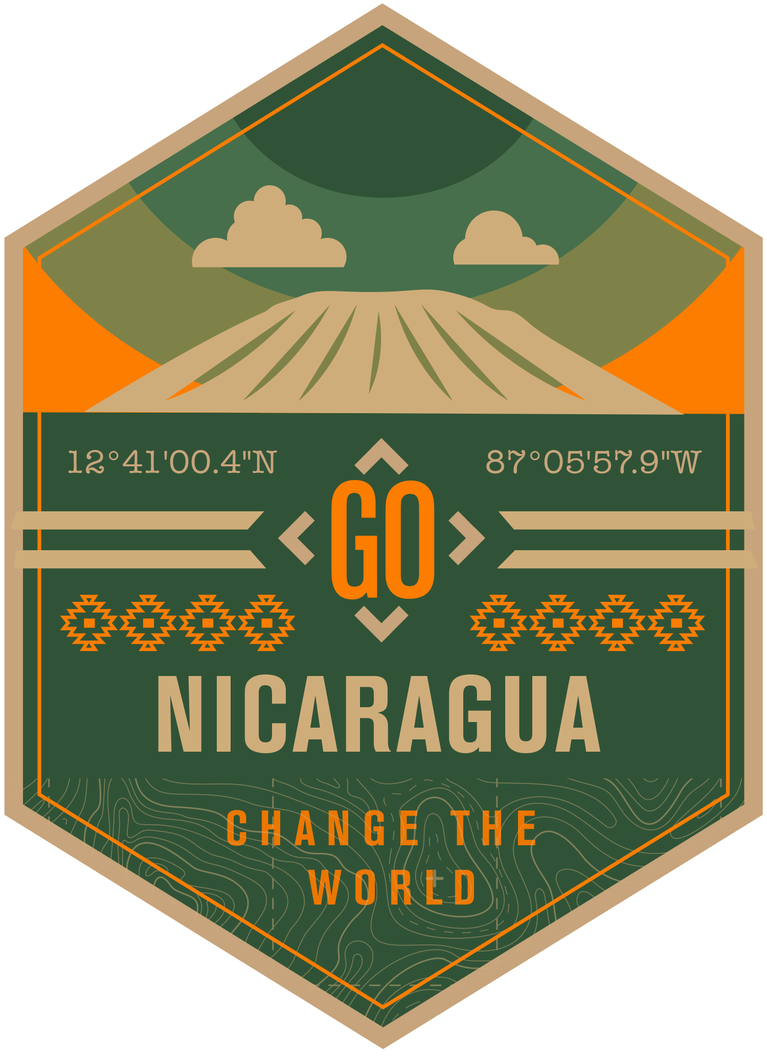 Nicaragua Badge