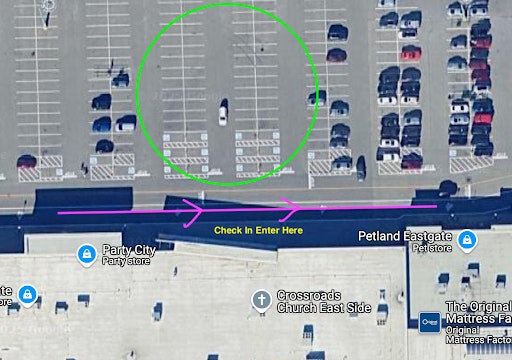 Big Drop Off Map