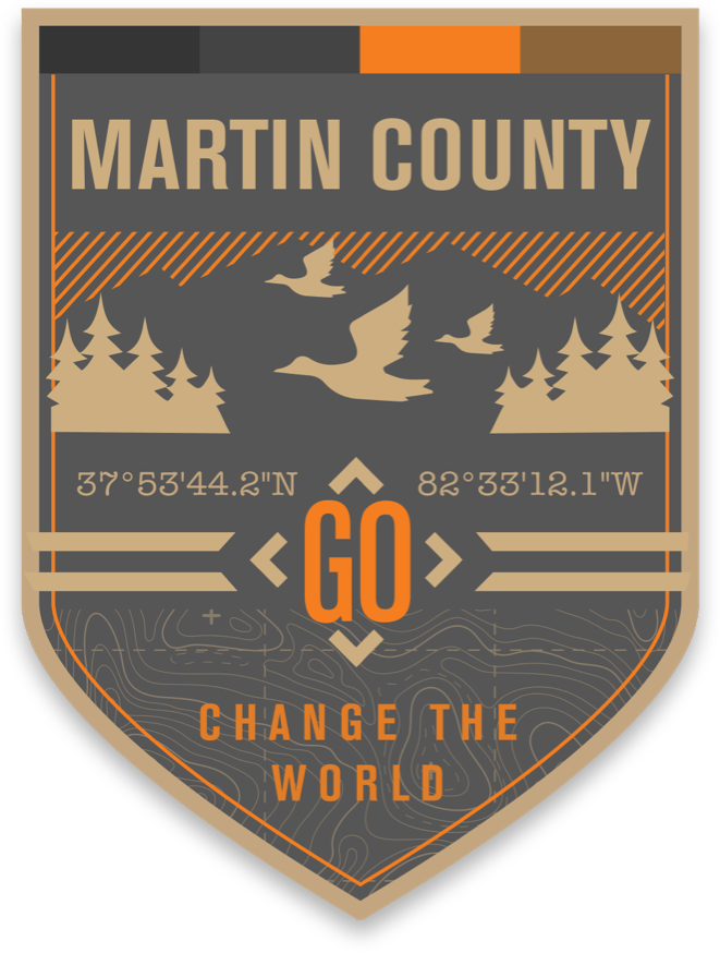 Martin County, KY Badge